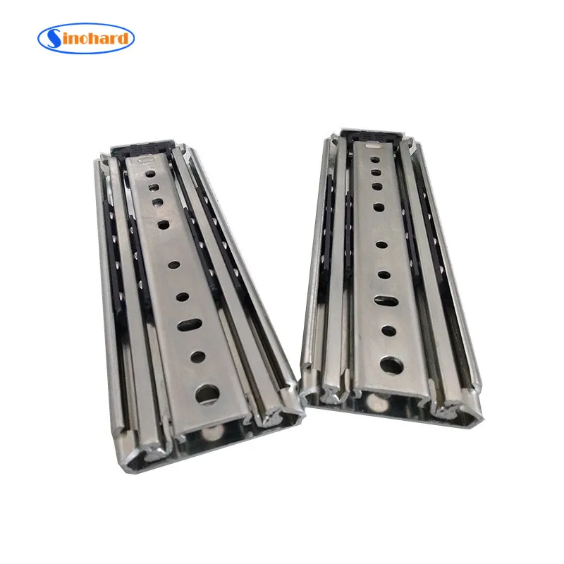 SINOHARD 225kg 500 lbs Load Capacity 76 mm Stainless Steel Industrial Heavy Duty Slide