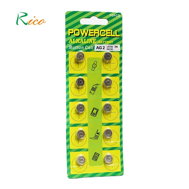 High Quality Ag 8 Series Ag1 Ag2 Ag3 Ag4 Ag5 Ag6 Ag7 Ag9 Ag10 Ag11 AG8 LR1120 1.5V Alkaline Coin Button Cell Battery For Watch