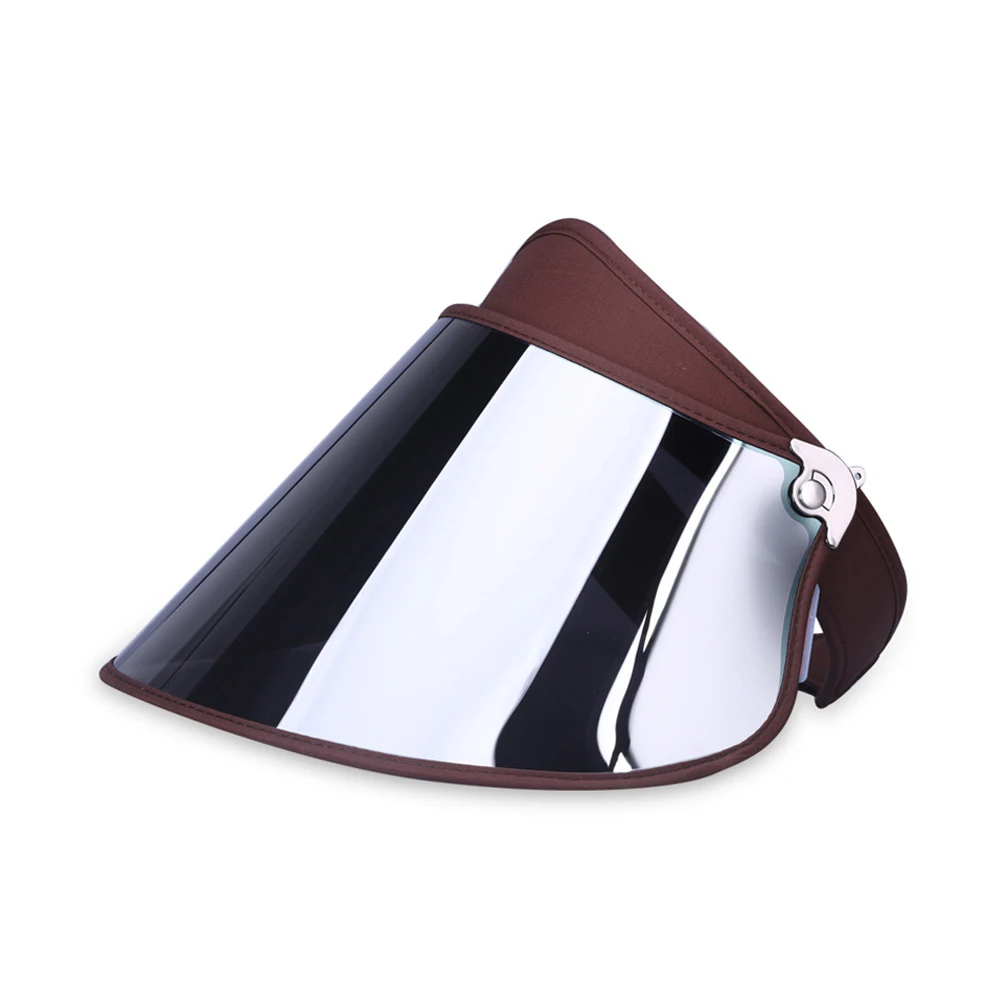 2023 Fashion Cap Sun Visor Hat  UV Protection Simple Black Hat Full Face Cover