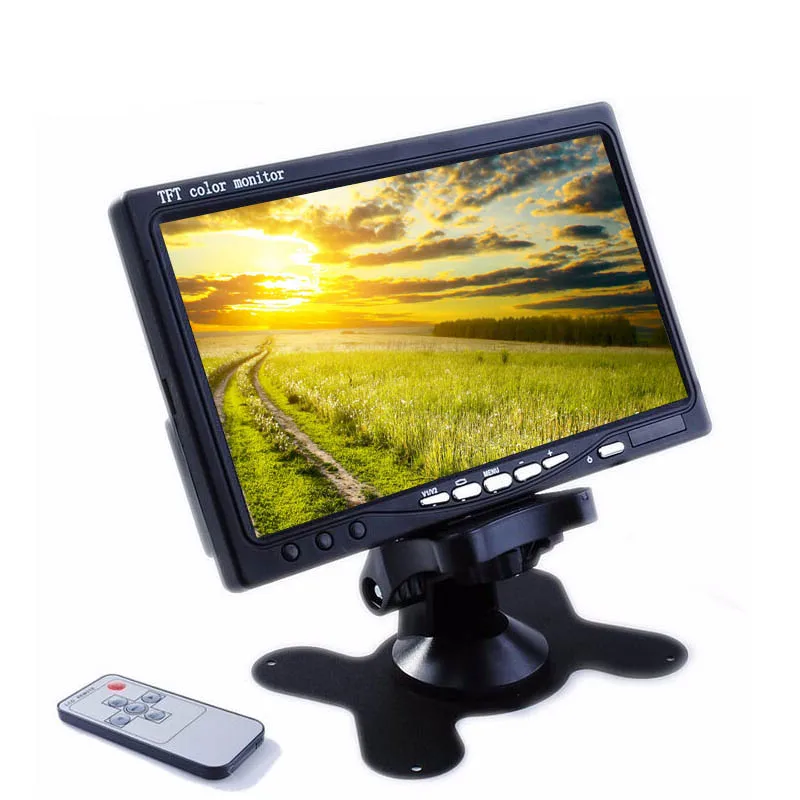 Reversing Display Blind Spot Monitoring Car LCD Screen Van Bus Heavy Duty 7 Inch Reverse Monitor