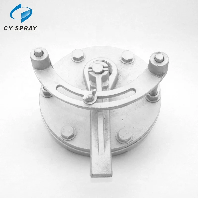 Aluminum Manual High Pressure Blasting Machine Sand Tank Lower Sand Valve Flow Control Valve