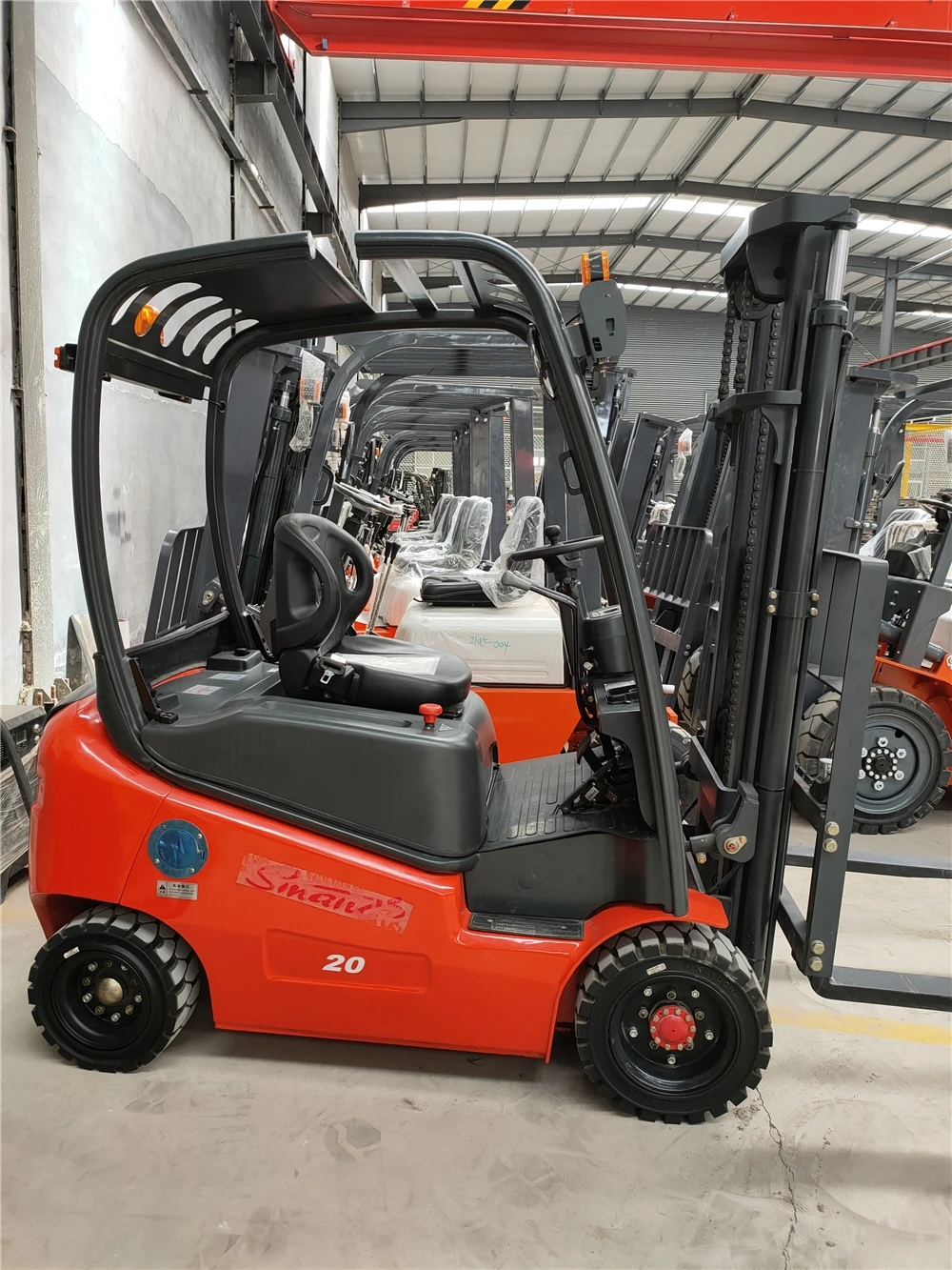 New manufacture sit-down type 4 wheel portable china small 2 ton 3m ac motor battery jack s tacker forklifts