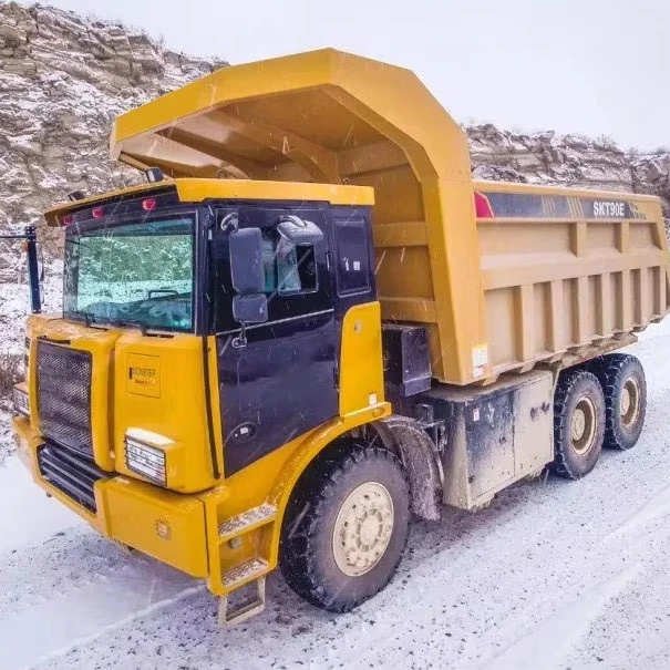 Good Quality 90ton Mining Dump Truck 6*6 SKT90E hot sale