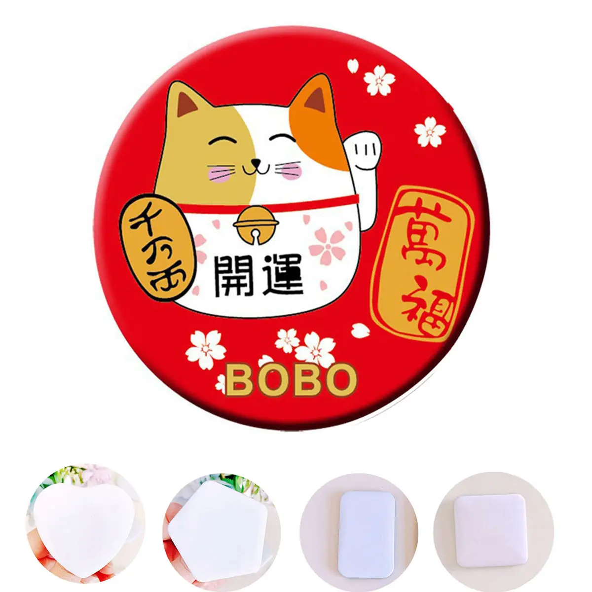 No Minimum Custom Round Pin Badges Blank Sublimation Buttons Safety Pin Button Badge