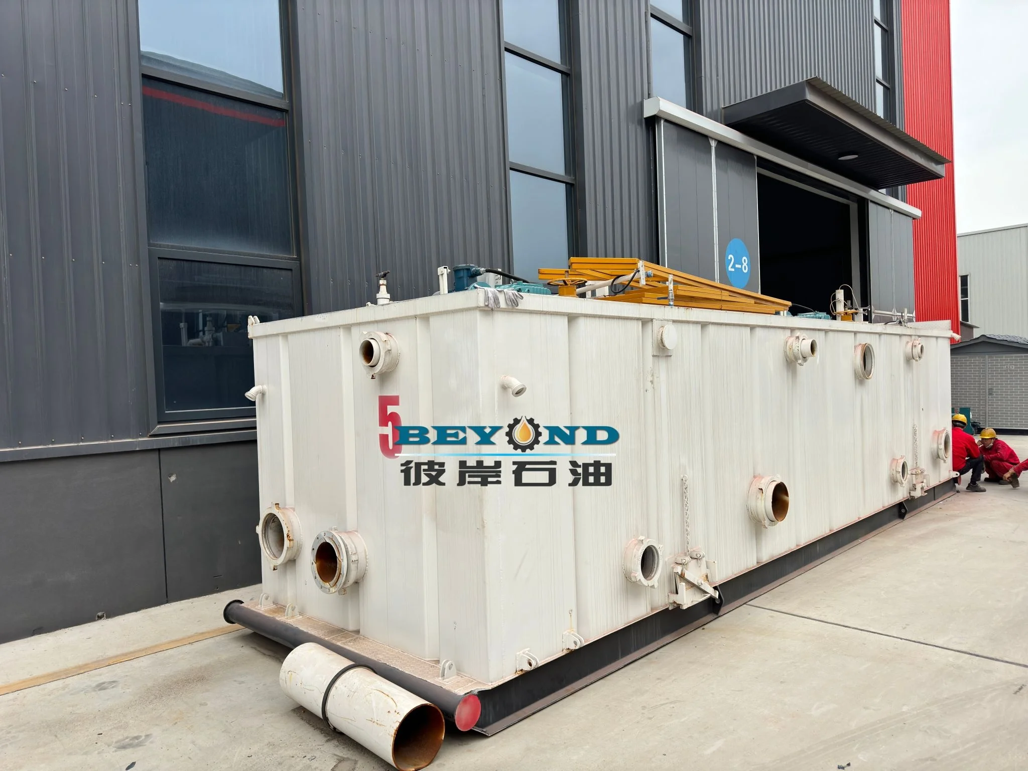 Mud Storage Tank Mixing Tank Base Oil Tank Drilling Rig Solid Control System