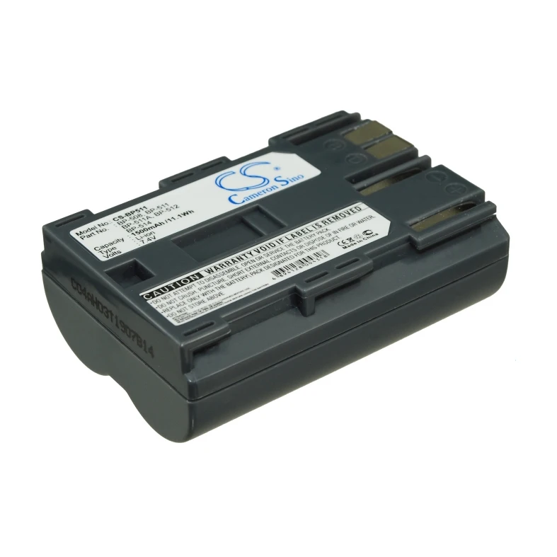 Камера Аккумулятор DM-MV100X DM-MV100Xi DM-MV30 для Canon BP-508 BP-511 BP-511A мини перезаряжаемая беспроводная камера аккумулятор