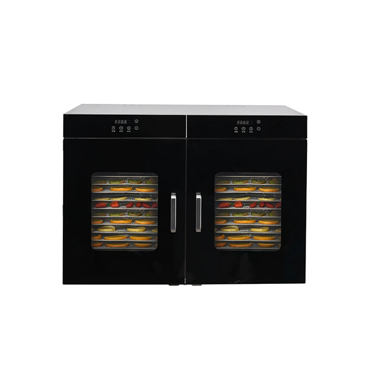 Commercial 32 Trays Air Dryer Electric Dehydrator Fruit Dryer Stainless Steel Food Vegetable Meat Pet Drying Machine