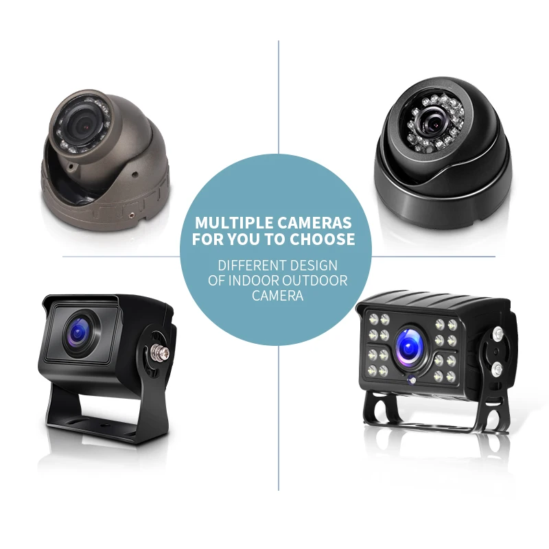 HDD Home Security Camera System 8 Channel 1080P DVR Indoor/Outdoor Wired Surveillance CCTV MDVR