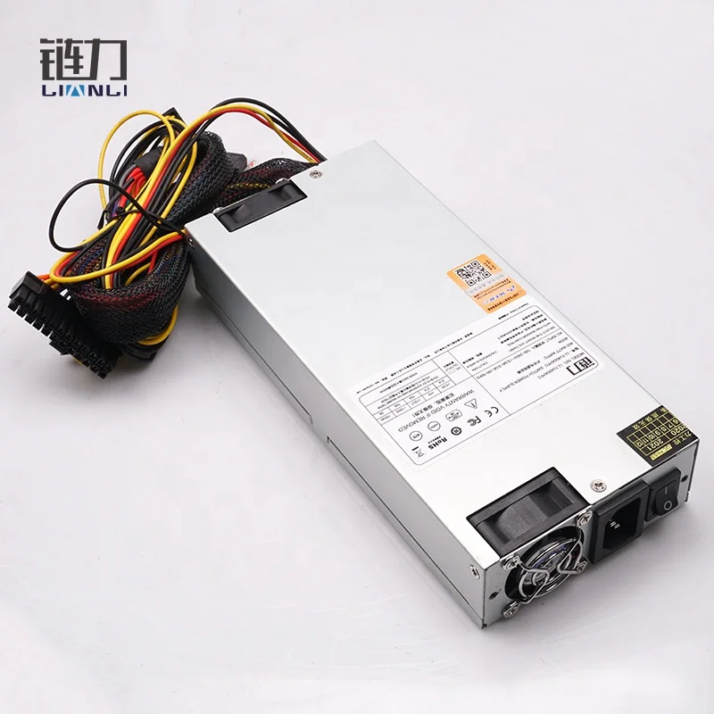Оптовая продажа, импульсный источник питания с выходом постоянного тока, промышленный блок питания 400 Вт 1U для серверов