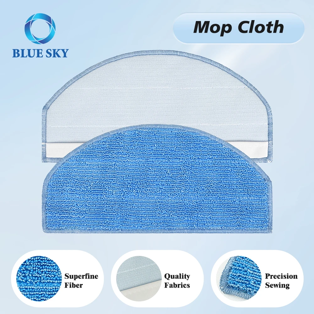 Robot Main Brush Side Brush Mop Cloth HEPA Filter for Tikoms G8000 Pro Honiture G20 Pro Laresar Evol 3 Robot Vacuum Cleaner Part