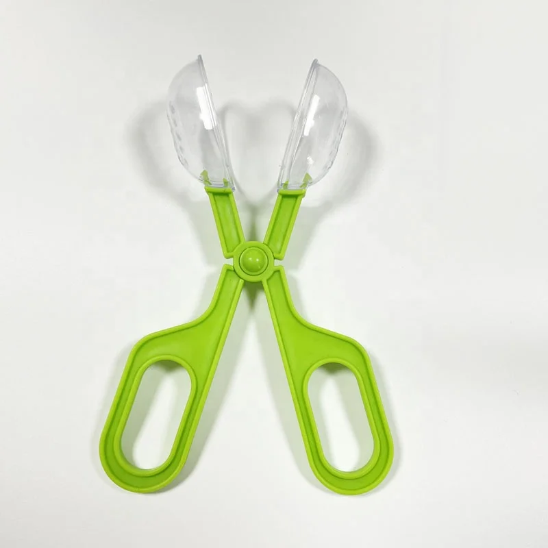 Eco-friendly outdoor toys 17CM Plastic Insect Clip Tweezers Scissors Clip  Catcher Tongs Insects Catcher Clamp Clip for kids