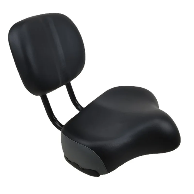 Adult Tricycle Seat Cushion with Backrest Comfortable Electric Tricycle Saddle Seat Bicycle Seat Cushion