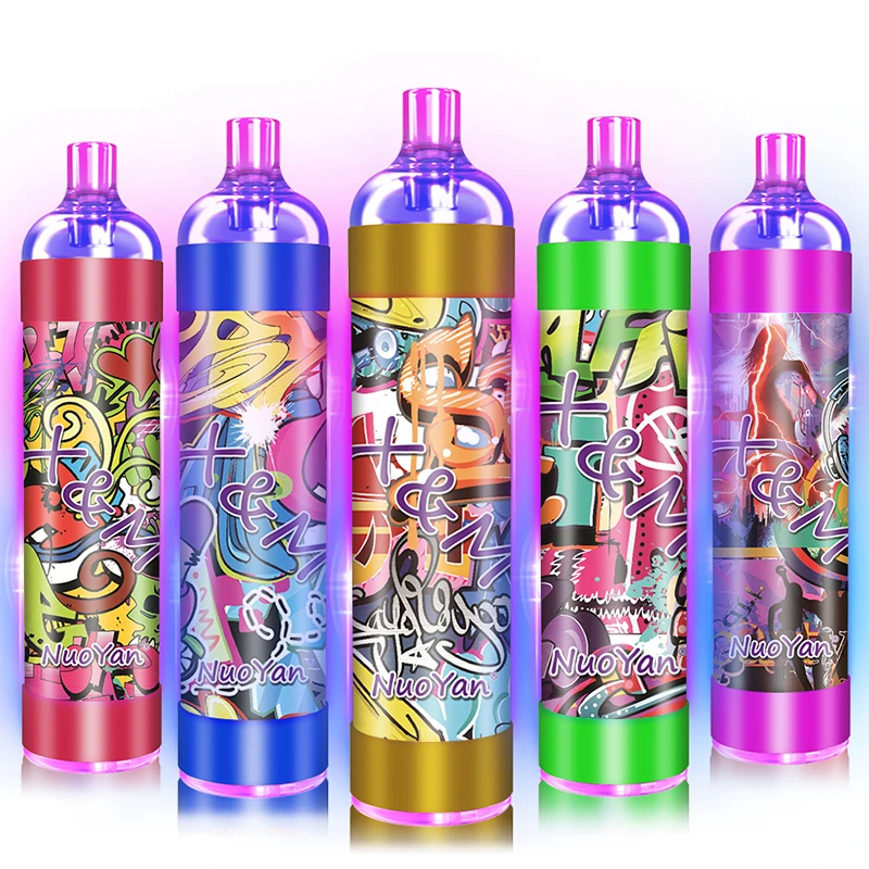 
New Arrival pod 1600 Puffs Disposable vape pen LED light 650mAh flash disposable vape 