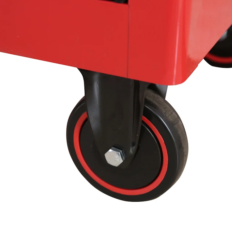 Professional storage tool cabinet with casters and tools set  heavy duty  toolbox with 7 drawers tool