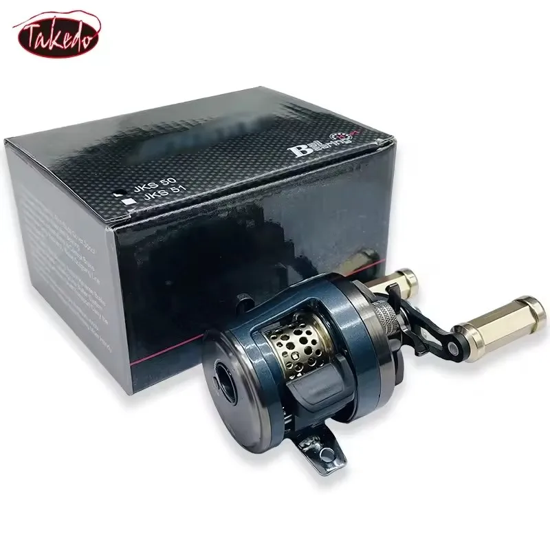 TAKEDO ST07 Baitcasting Fishing Reel 11+1B 6.2:1 Super Light Slip Bait Wheel Brake Reels  Rocker For Fishing