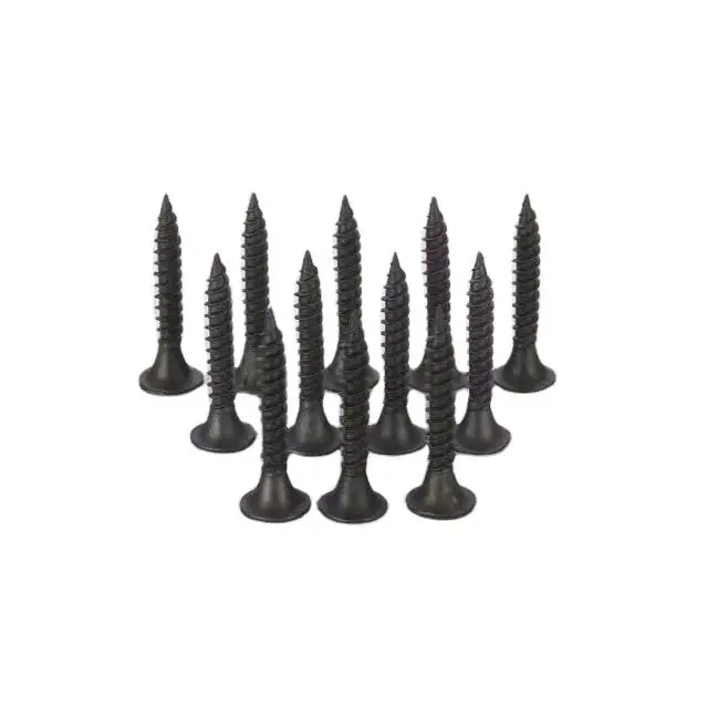 Wholesale custom horn head drywall screws carbon steel black phosphate drywall Self-tapping screw