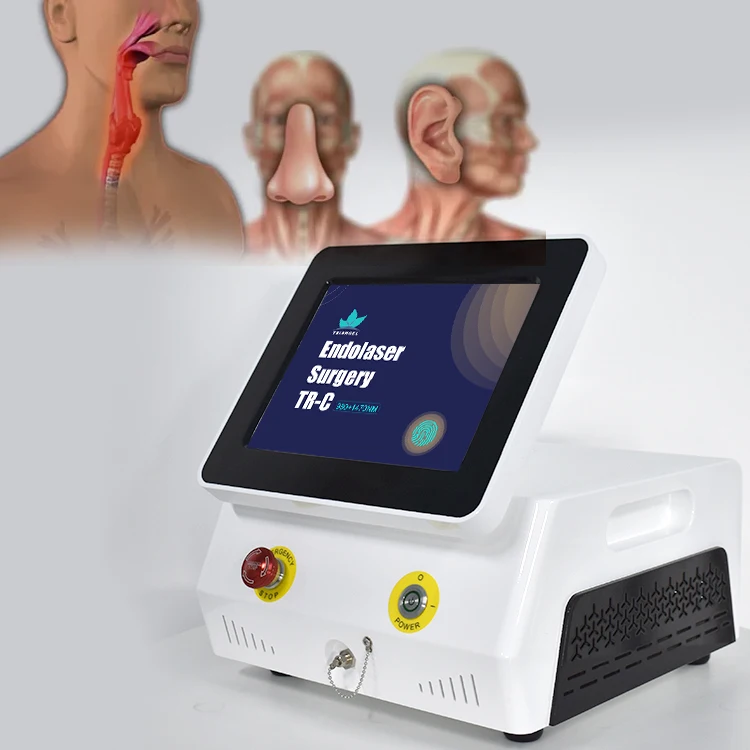 Medical Professional ENT Diode Laser 980nm 1470nm For Ear Nose Throat Treatment Medical Surgical Device