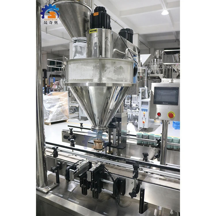 Vanilla Powder Glass Bottle Filling Machine Automatic Jar Packaging Filling And Capping Machine