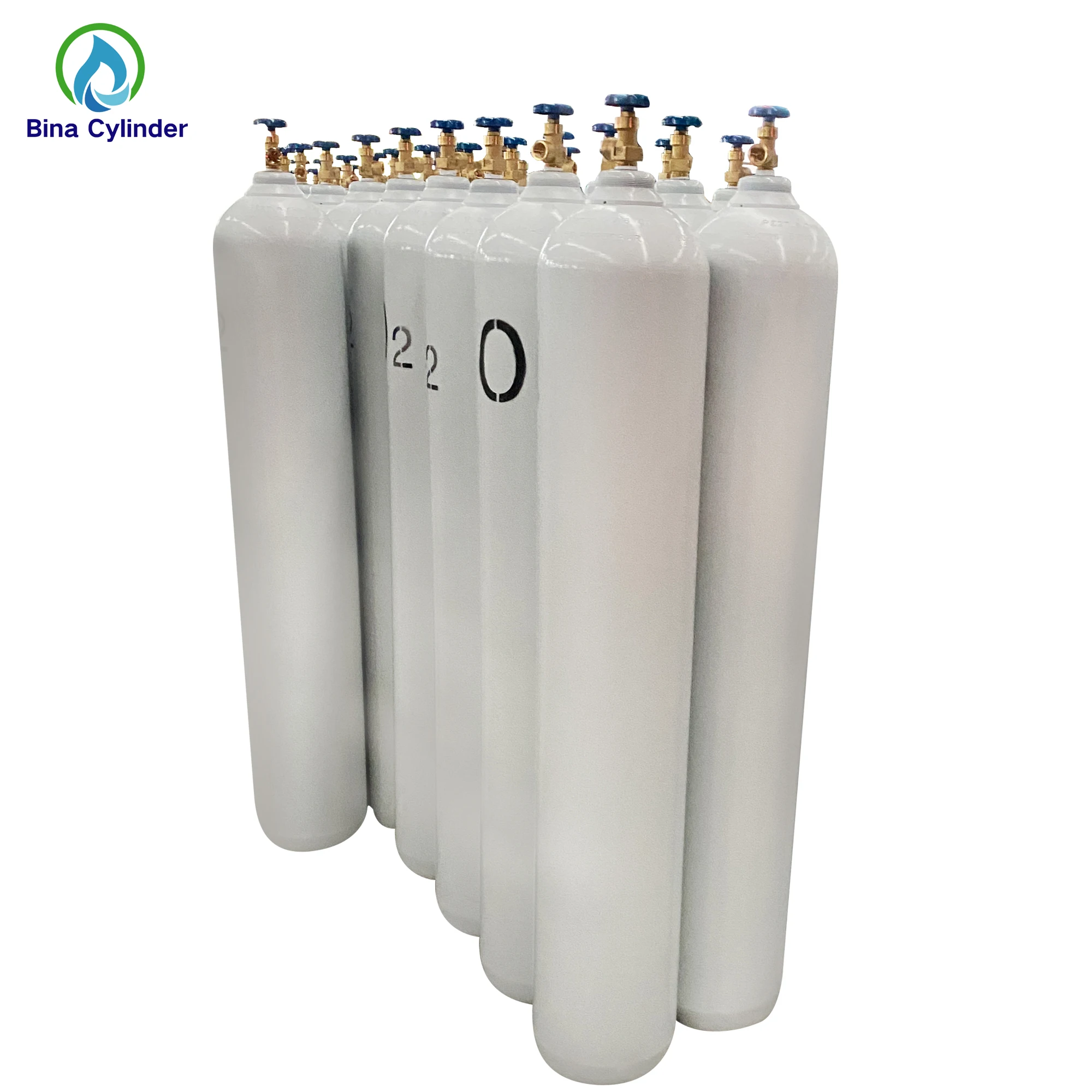 Personal Home Oxygen Use Medical Oxygen Cylinder with CGA870 Post Valve
