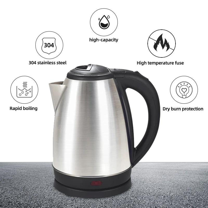 Wholesale Customization Design Electr Kettl Stainless Factory Direct Electric Kettle