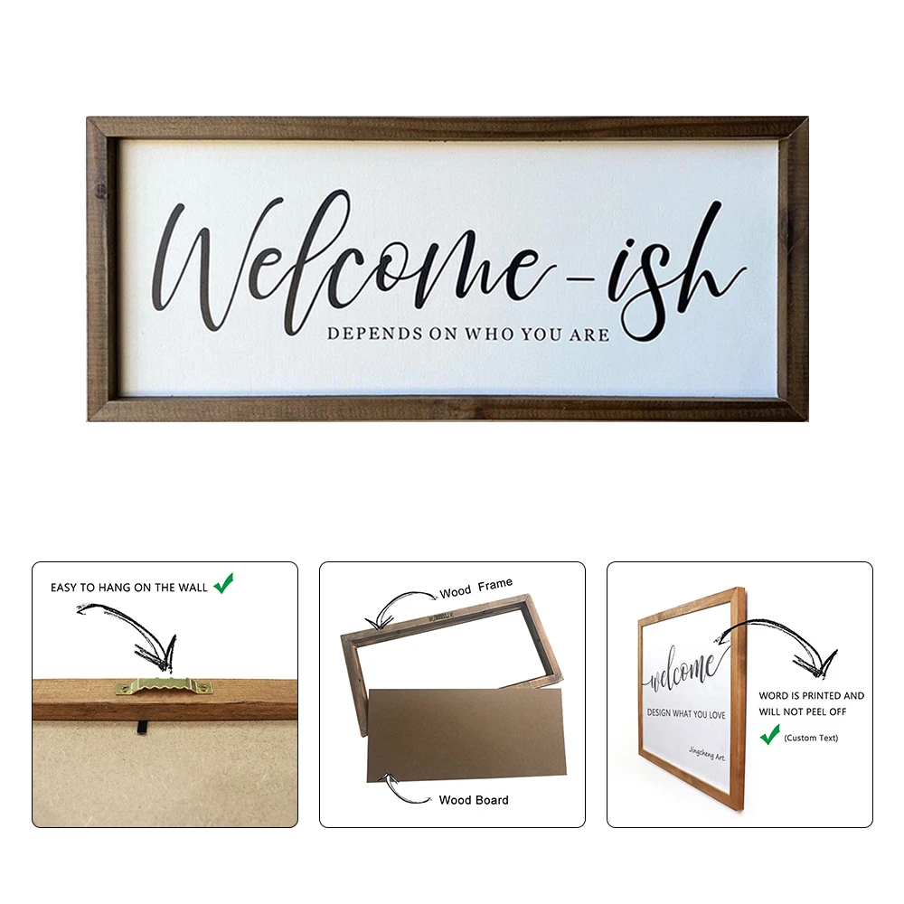 Farmhouse autumn wooden signs country wall table decorations bedroom ideas decor for dining room