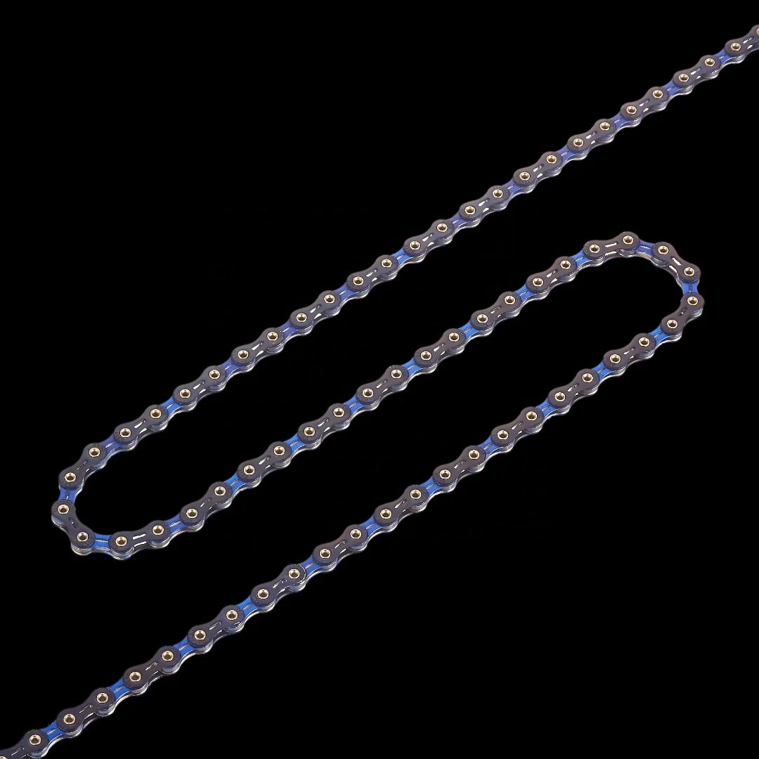 SUMC all hollow 12 speed bicycle chain 1/2x11/128 Link 126 Links colored Bike Chain with quick link