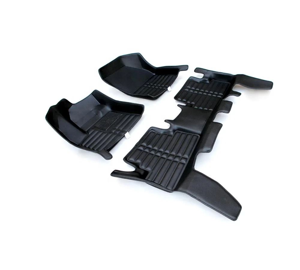 Лидер продаж автомобильные коврики из ЭВА 5d под давлением с проволочной петлей Легкая очистка водонепроницаемый автомобильный Противоскользящий коврик для ног левой/правой