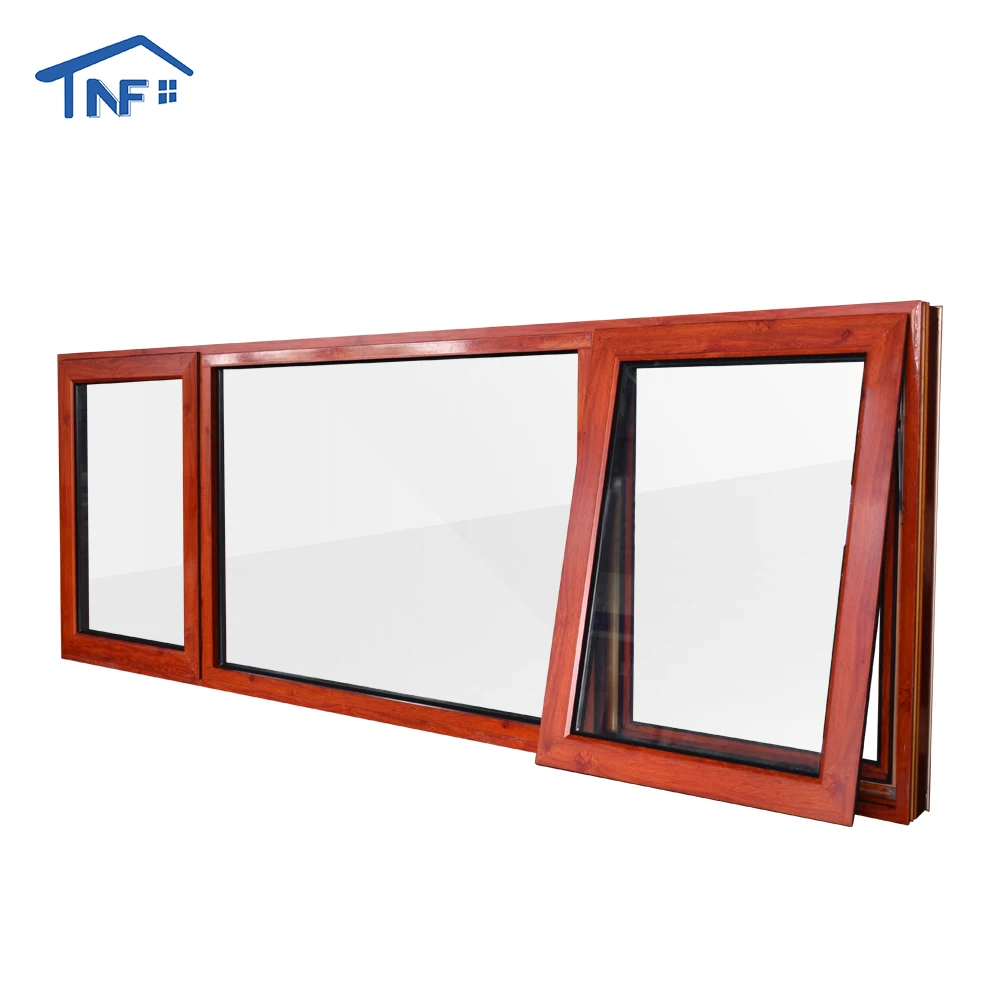 Villa Home Manual Aluminum Awning Window Chain Winder Awning Window Double Glazed Windows Australia Standard Residential Window