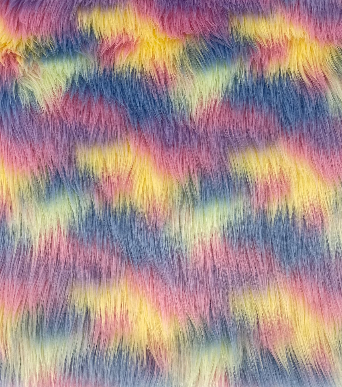 
 Быстрая доставка, 75% акрил, 25% полиэстер, теплый/Топ/превосходное качество/класс, пастель, Радужный меховой принт  