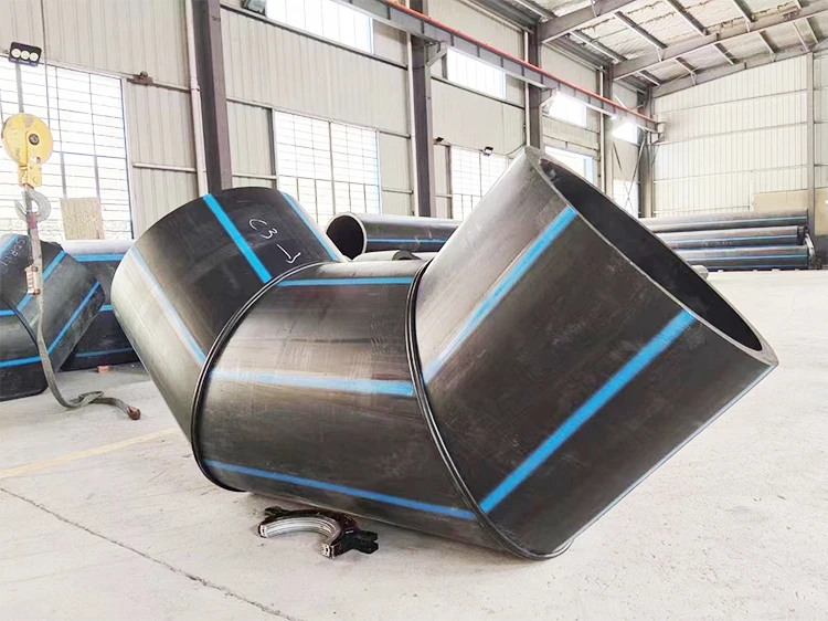 APAS China Factory Price All Types HDPE Pe Pipe Fitting  Fittings  For water supply drainage HVAC Aquaculture Gas Submarine