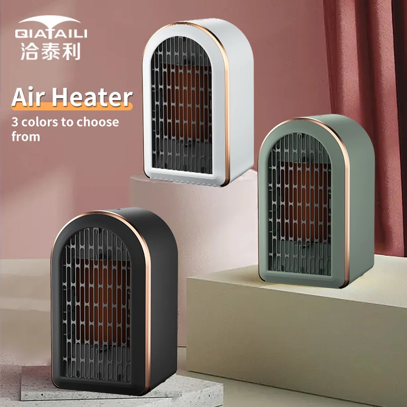 QIATAILI портативный вентилятор нагреватель теплый воздух для дома офиса CE PTC 1200 Вт