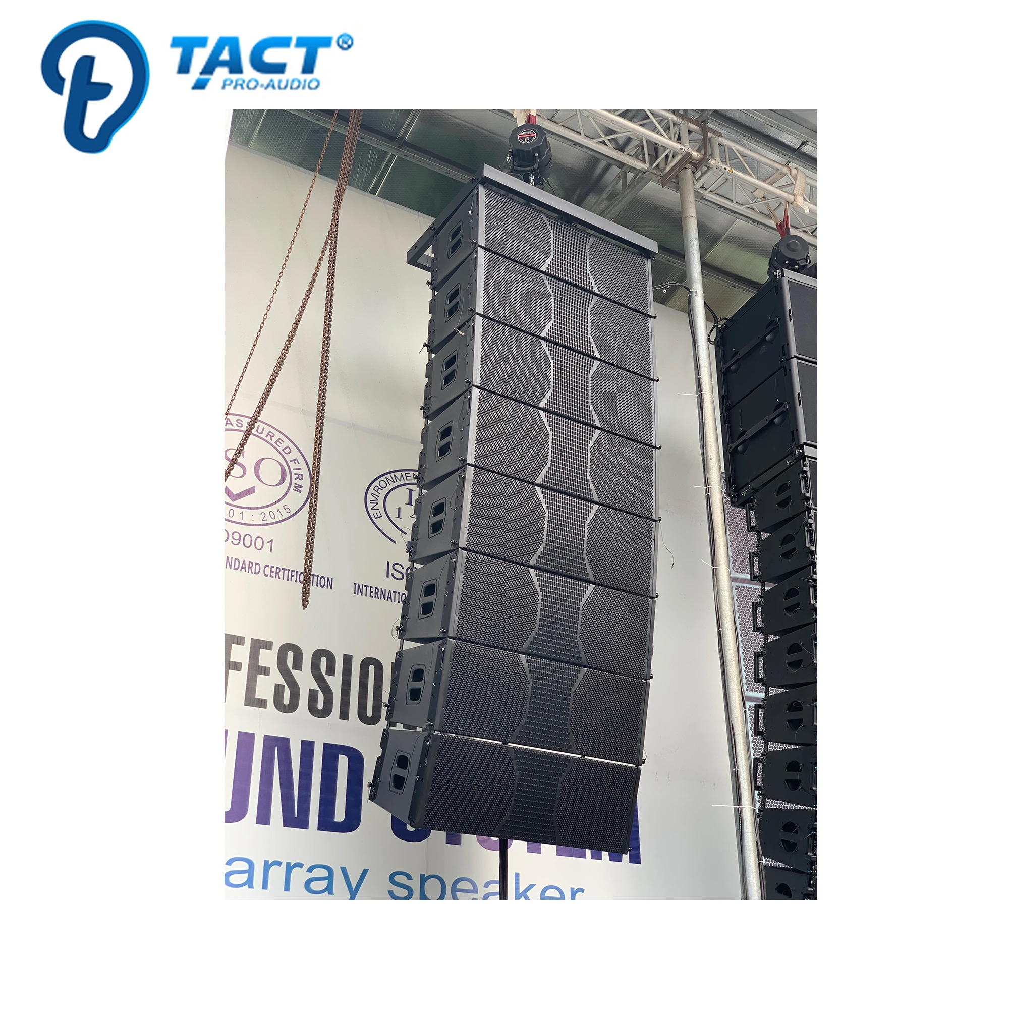 Hot sale powered line array speaker system dual 12 inch active line array speaker system