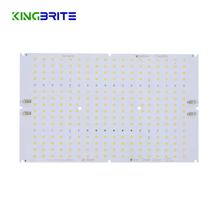 Kingbrite светодиодная плата QB288 Samsung lm301h 3500K mix Epistar 660NM UV ИК печатная