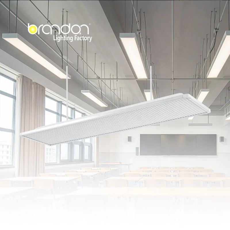 Brandon lighting eye protection 36w 40w honey comb cover slim led panel light for school reading room