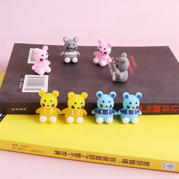 Custom Fidget Pencil Toppers Cartoon Animal Cute Pencil Topper For Kids School Usage