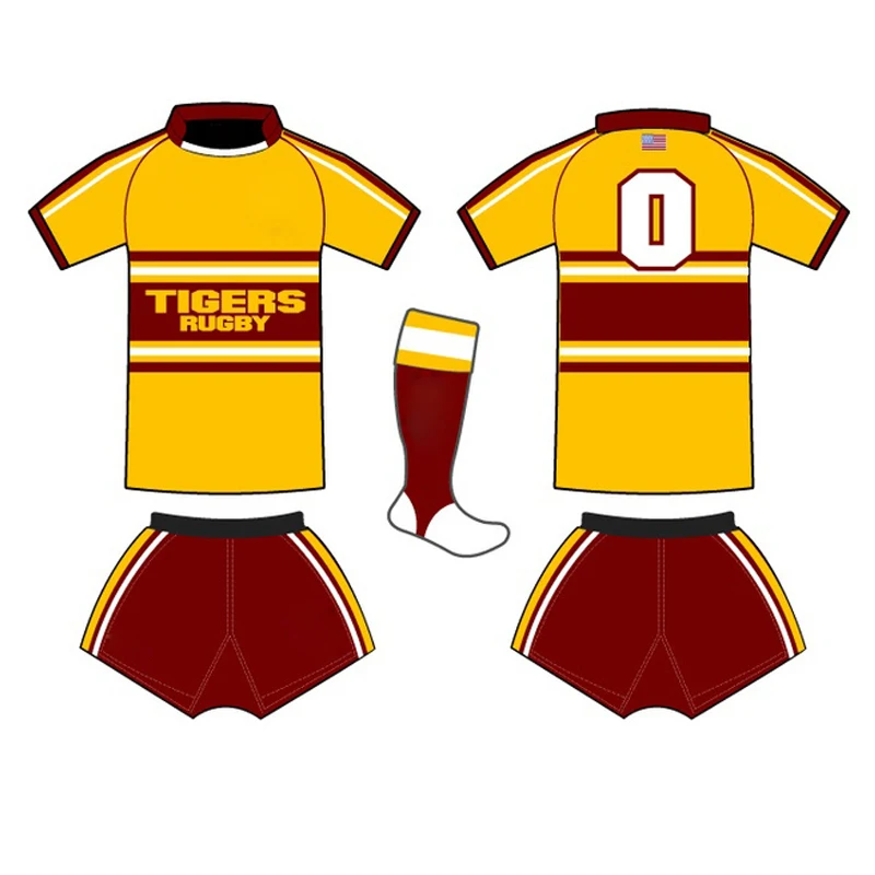 Knitted Siblimation Full Button Wholesale Baseball Jersey Wholesales England Rugby Jerseys Fabric