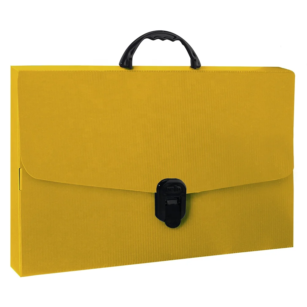 PP Polypropylene corrugated fluted plastic Suitcase Art Student Toolbox File Box Archive box