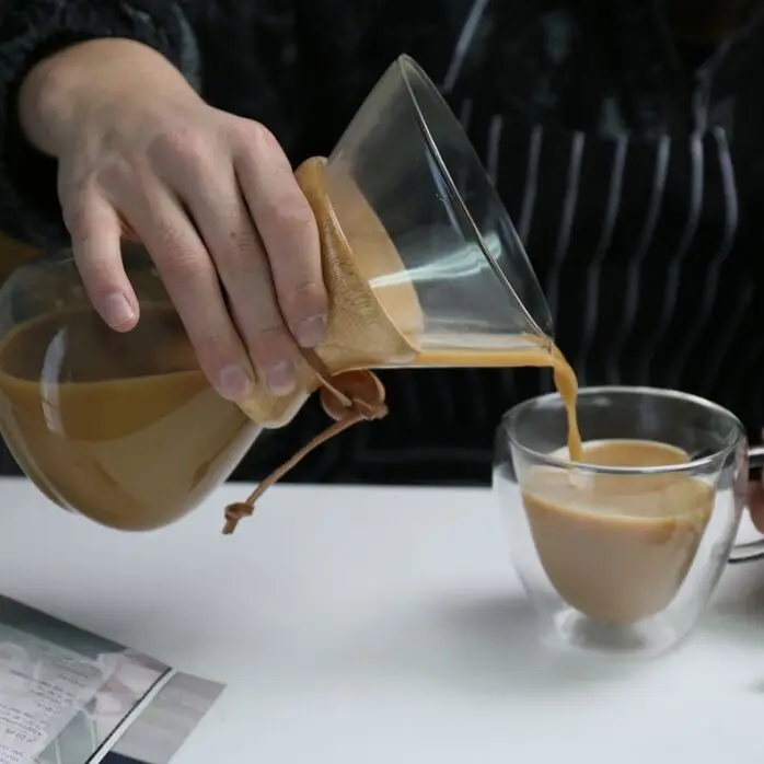 Clear 400ml /800ml Glass Teapots & Coffee Servers Coffee Pot