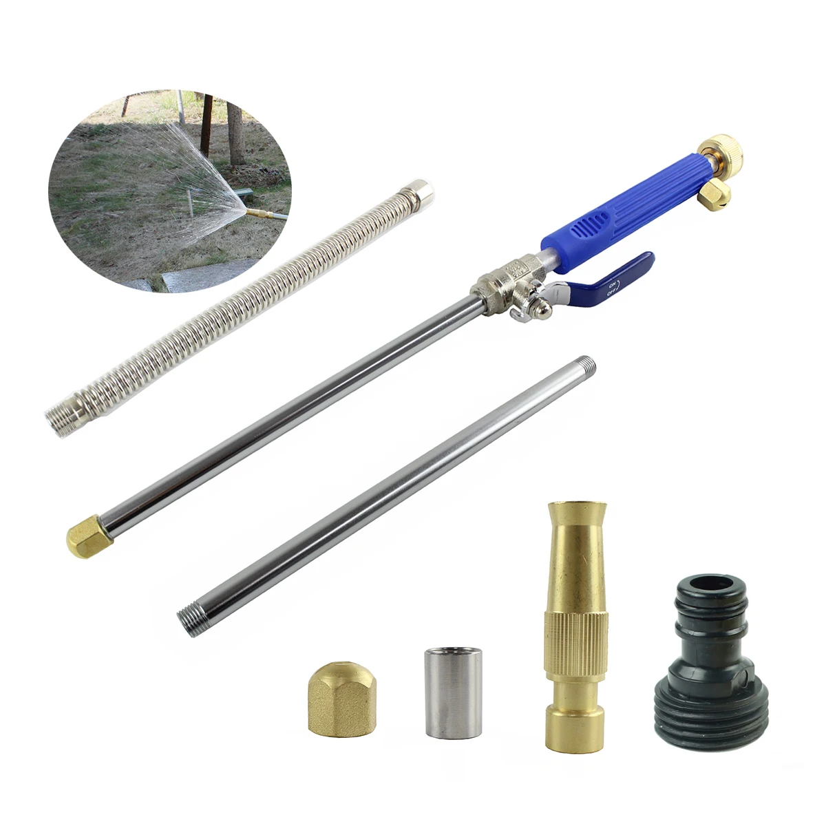 adjustable nozzle pressure water sprayer