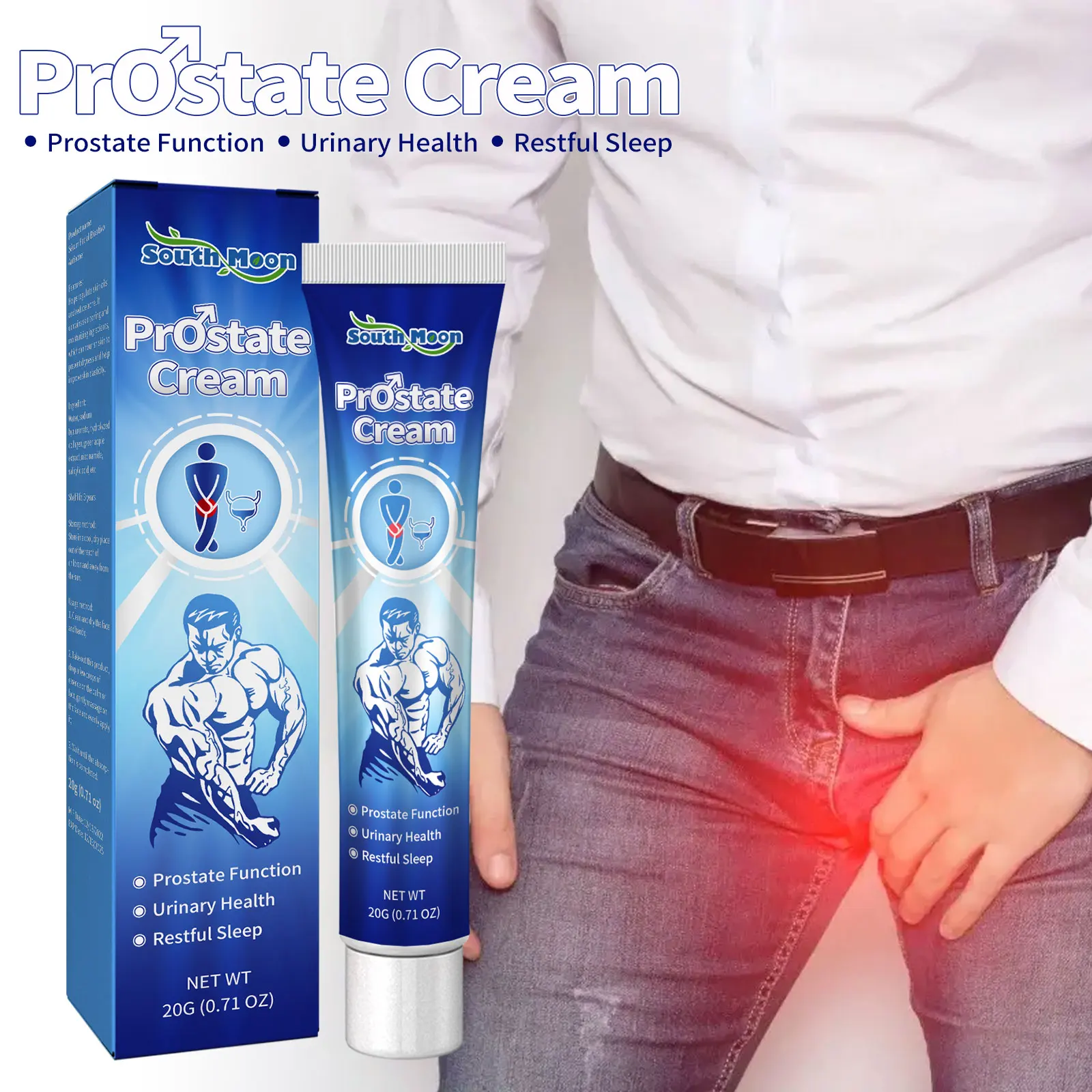 Man Prostatitis Ointment Prostate Care Frequent Urination Prostatic Plaster Urethritis Recovery Cream Urological Kidney Care