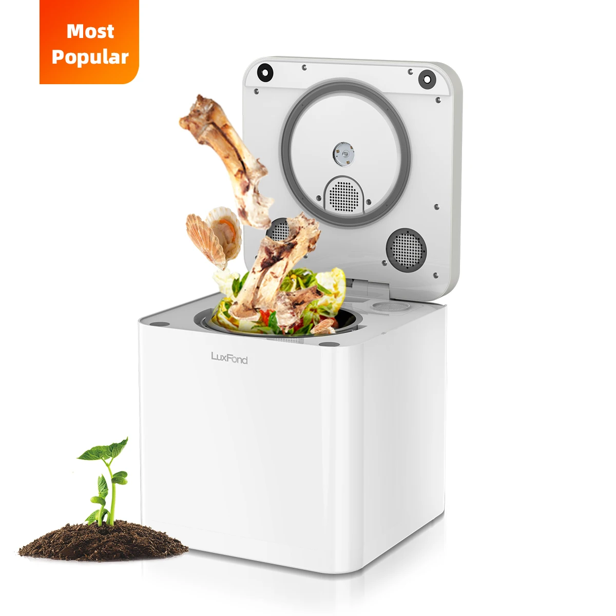 Advanced Technology Waste Converter Compost Mix Food Waste Disposer 240V Composting Of Organic Waste Wholesale China
