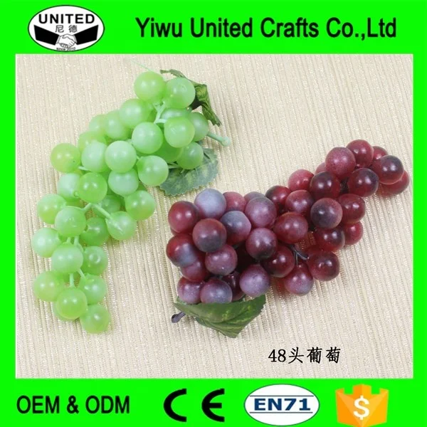 Artificial fruits decorative artificial grapes fake grapes plastic grapes