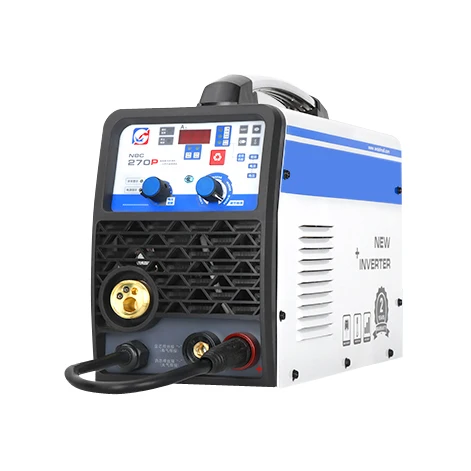 MIG/NBC-270P Weld pulse stainless steel non-splash aluminium mini lightweight type mig welding machine with mig torch