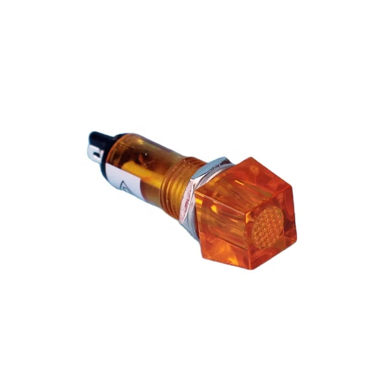 ZS73 6mm 30mm green pilot light High brightness indicator panel Plastic pilot indicator light