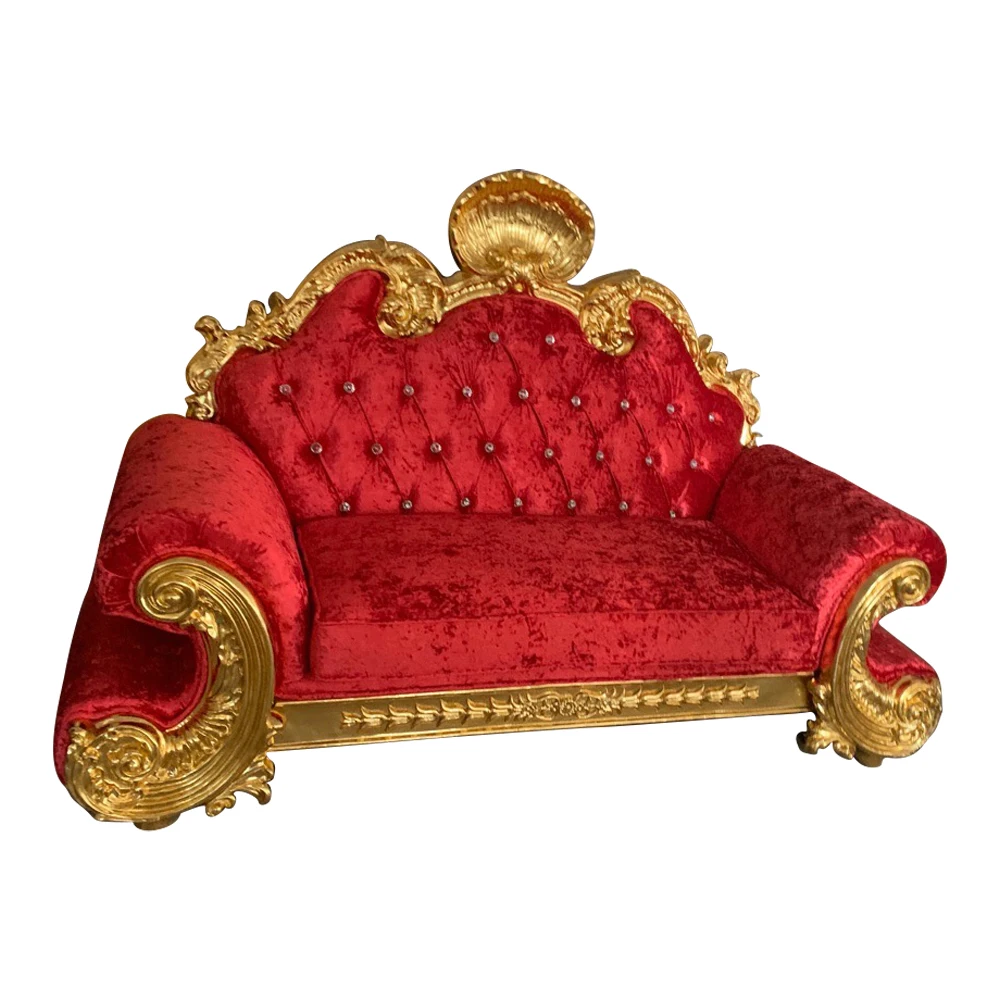 And Groom Sofa Wedding Chair Big Size Event Bride Cartons 1 Piece Sofa Set Antique Customized Wood Modern Sofa Bedroom