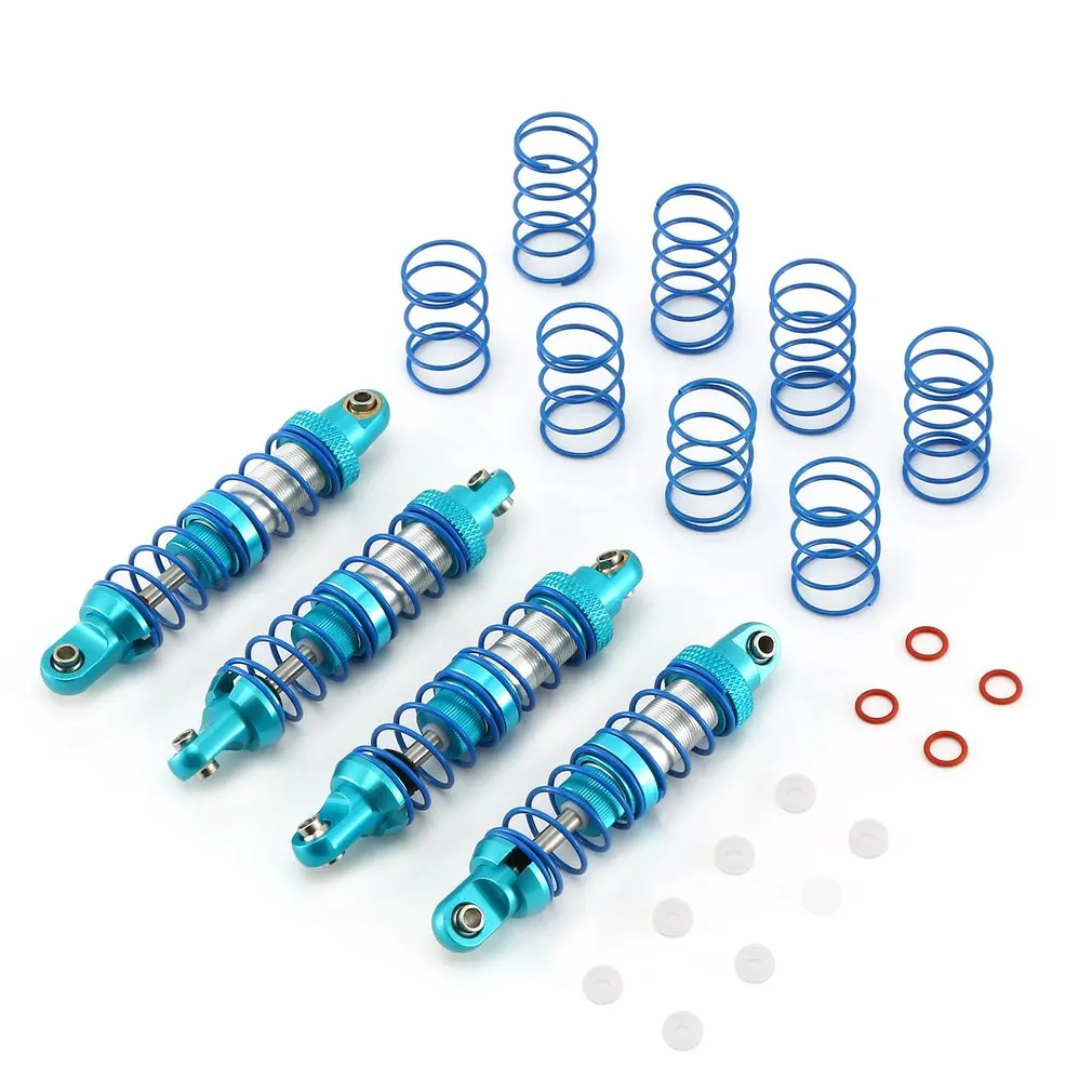 Oil Adjustable 70mm 80mm 90mm 100mm 110mm 120mm Metal Shock Absorber Damper For 1/10 Rc Car Parts Truck Crawler