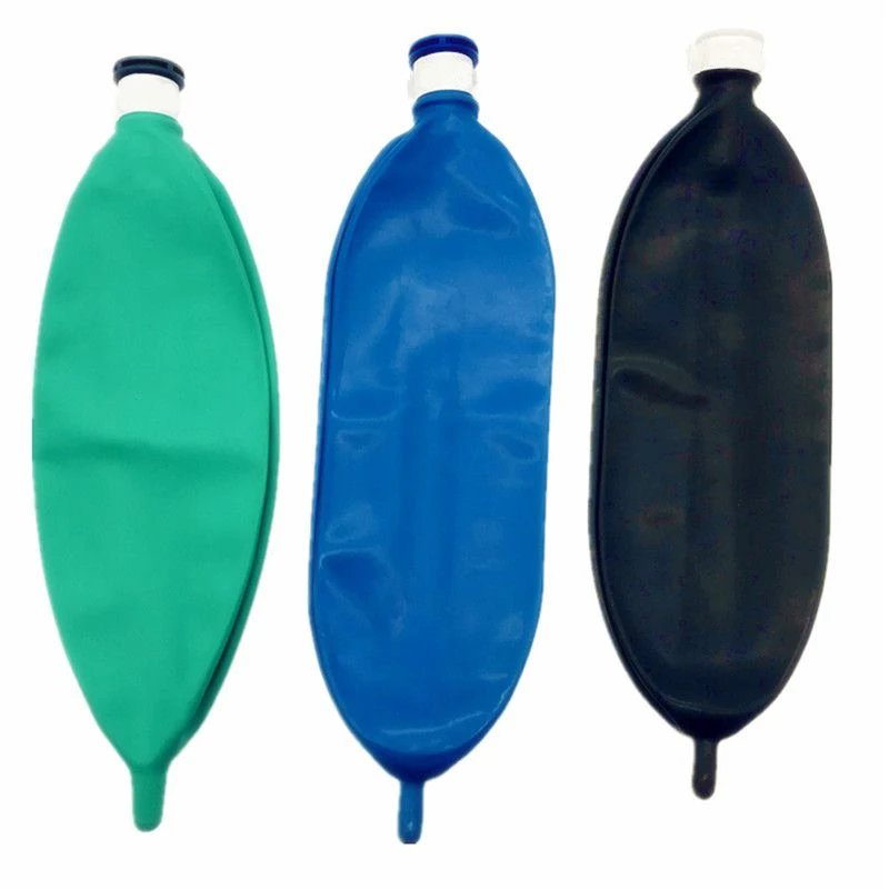 0.5l 1l 2l 3l Medical Oxygen Silicone Latex Reservoir Bag Anesthesia Breathing Bag
