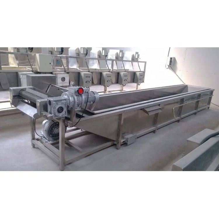 Промышленная автоматическая стиральная машина для фруктов и овощей с воздушными пузырями