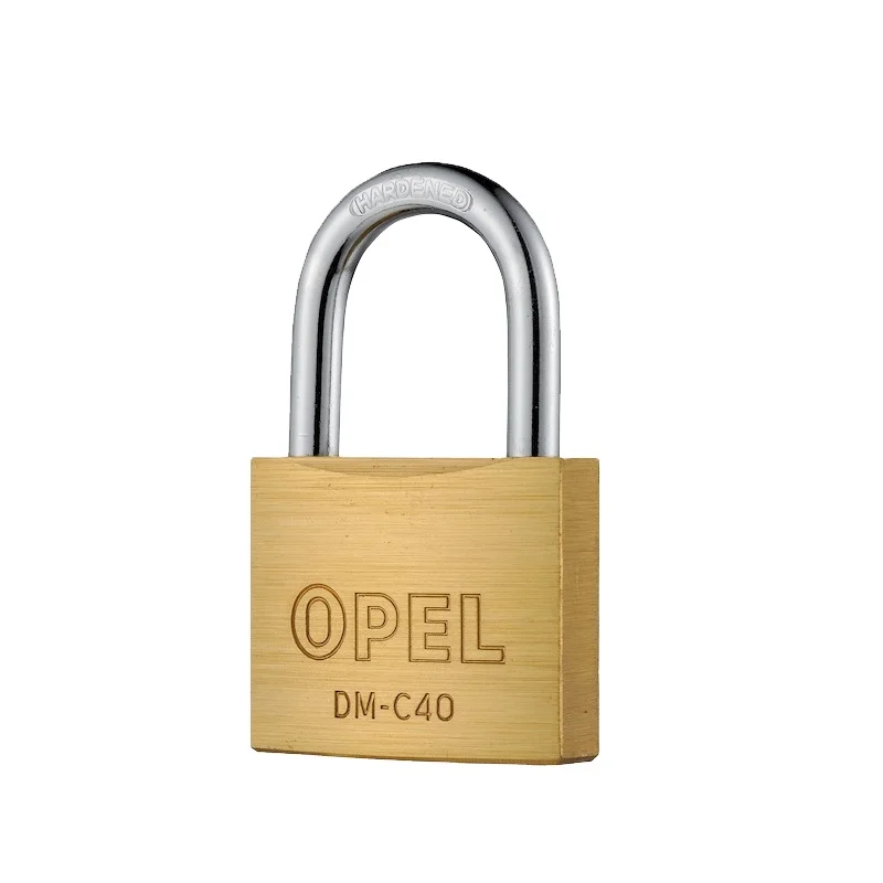 OPEL Brand new keyed alike lockout hasp arcuate padlock with high quality