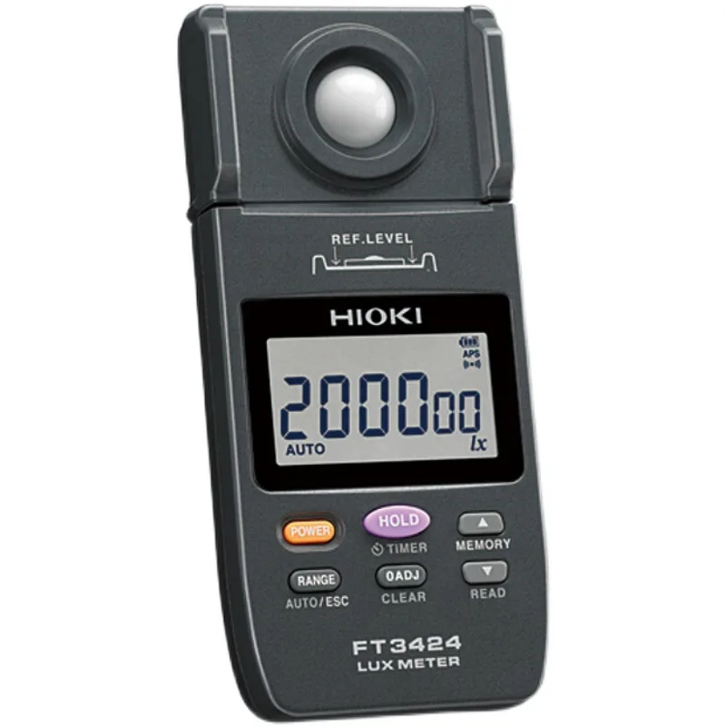 Hioki FT3424 Lux Meter, 20 to 200,000 lx